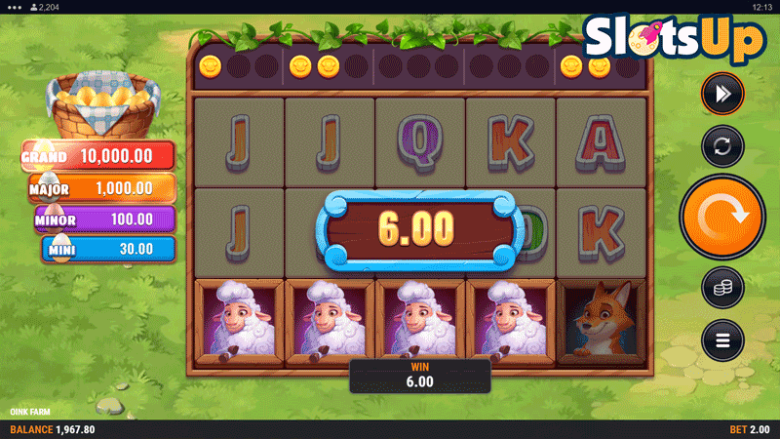 Oink Farm slot win