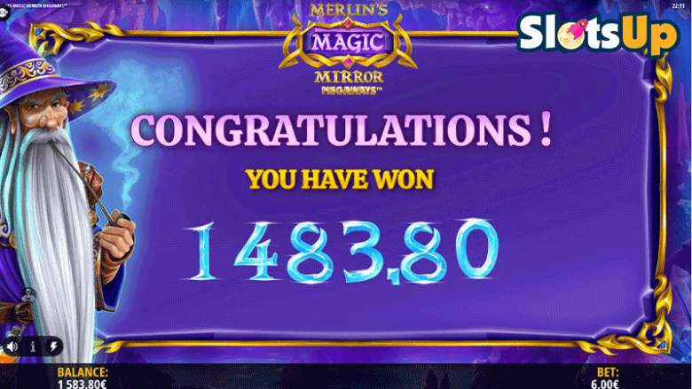 Merlins Magic Mirror Megaways test