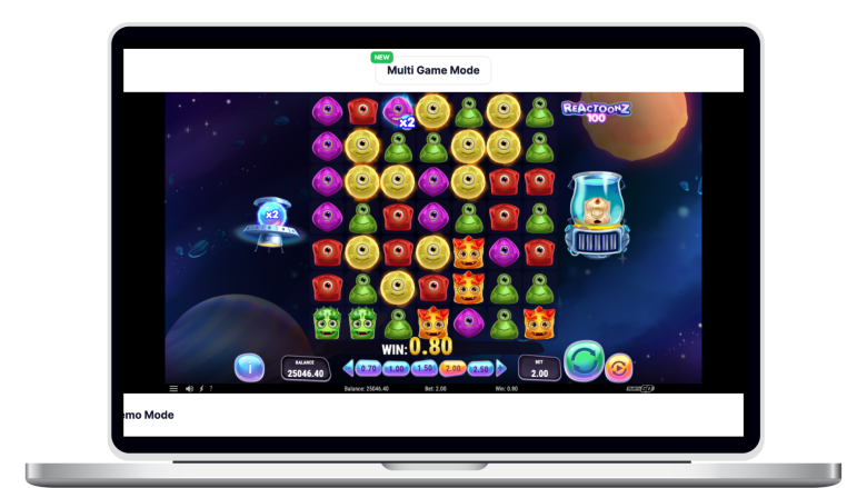 Reactoonz 100 End Screen