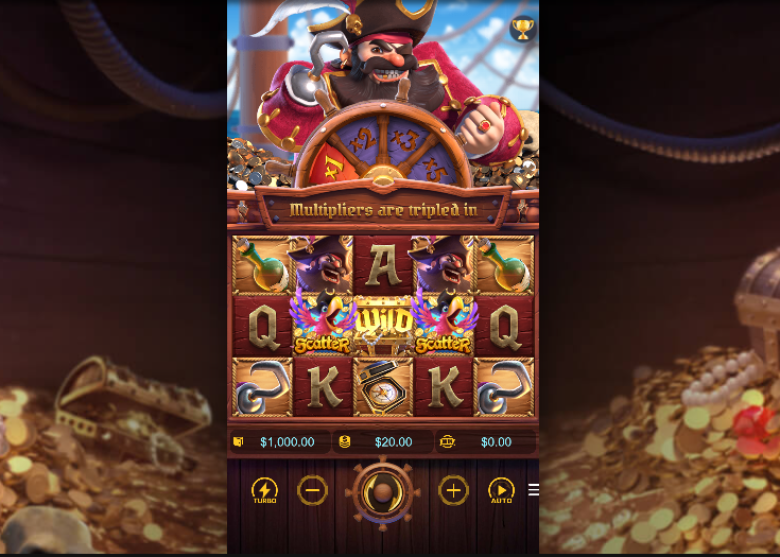 Captain’s Bounty Main Screen