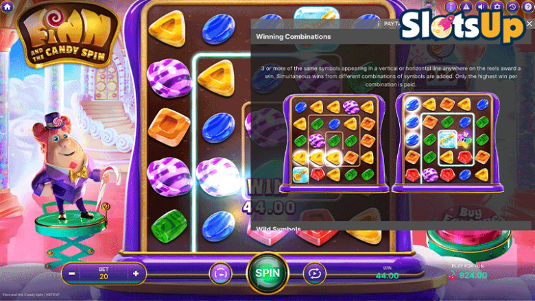 Finn and The Candy Spin slot