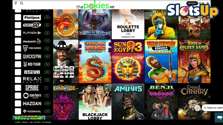 the pokies games