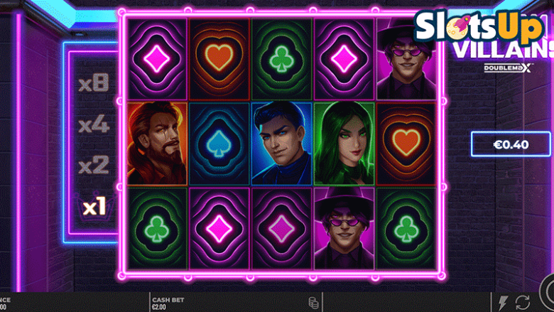 neon villains slot