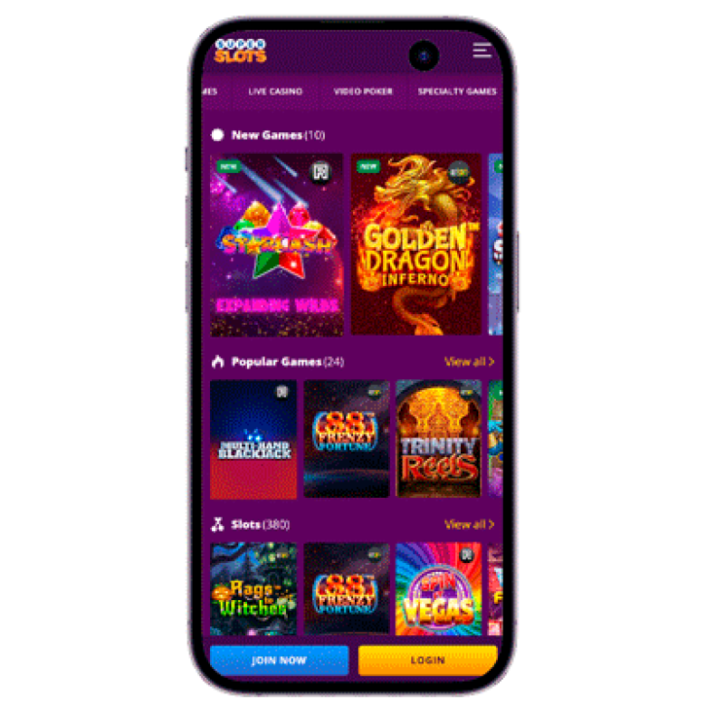 Casino Games Super Slots App