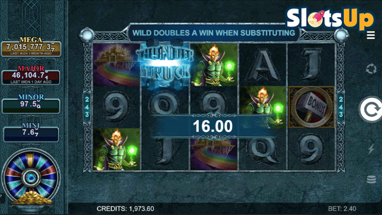 thunderstruck ii mega moolah
