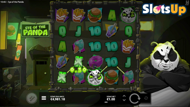 Eye of the Panda test win