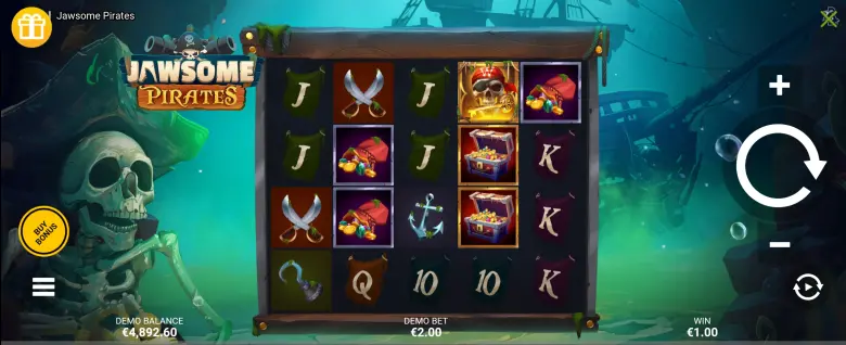 Jawsome Pirates 100 spins