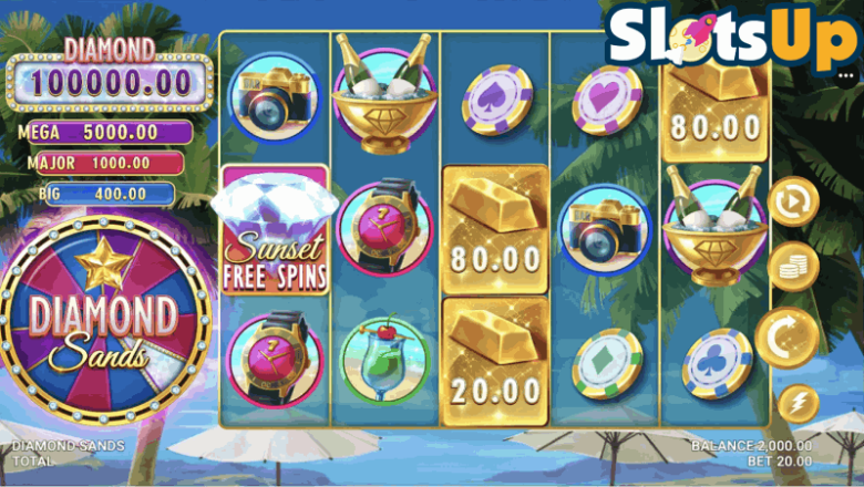 Diamond Sands slot machine