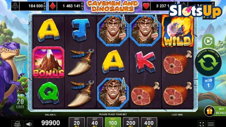 Cavemen and Dinosaurs