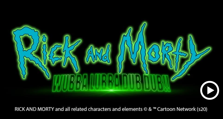 Rick and Morty Wubba Lubba Dub Dub Main Screen