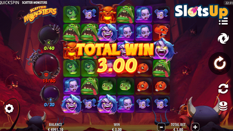 online slot scatter monsters