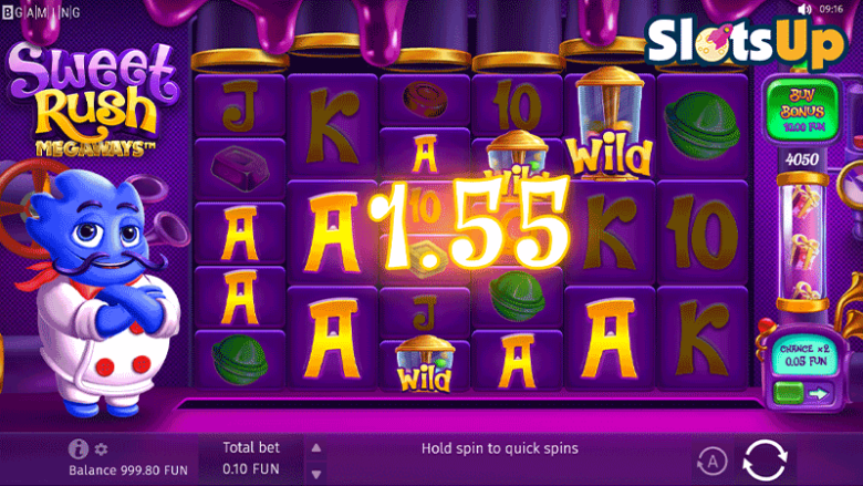 sweet rush megaways slot