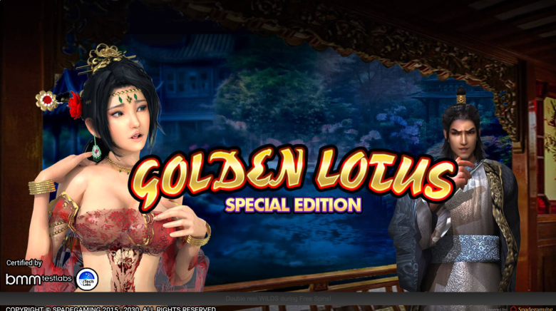 Golden Lotus Main Screen
