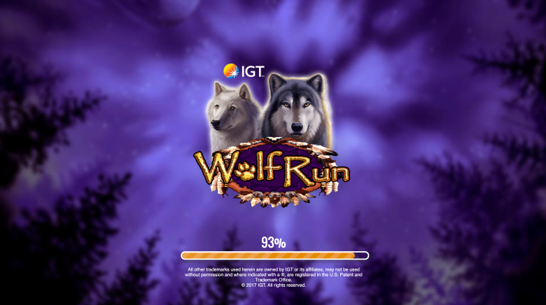Wolf Run Main Screen