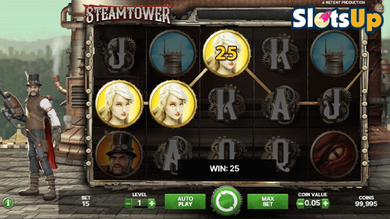 steam tower slot