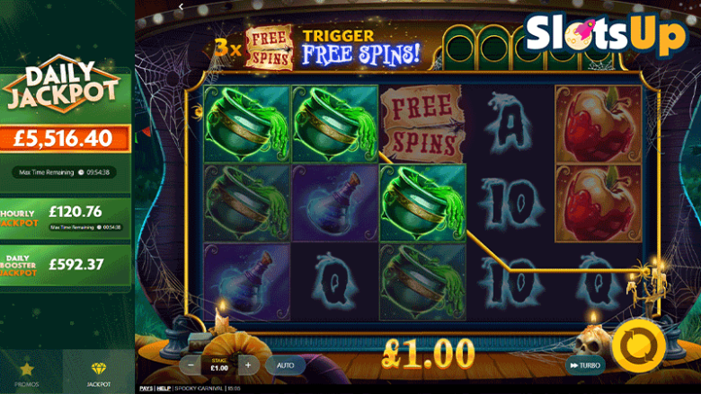 spooky carnival slot