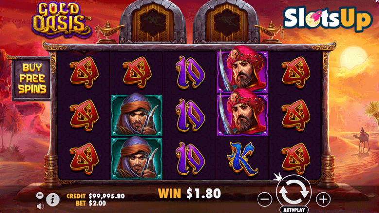 gold oasis slot
