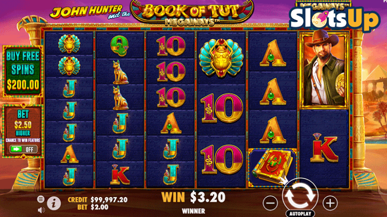 book of tut megaways