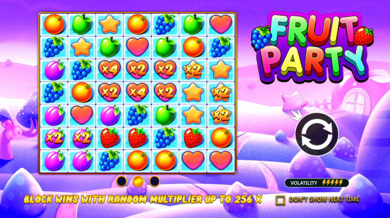 Fruit Party Main Page