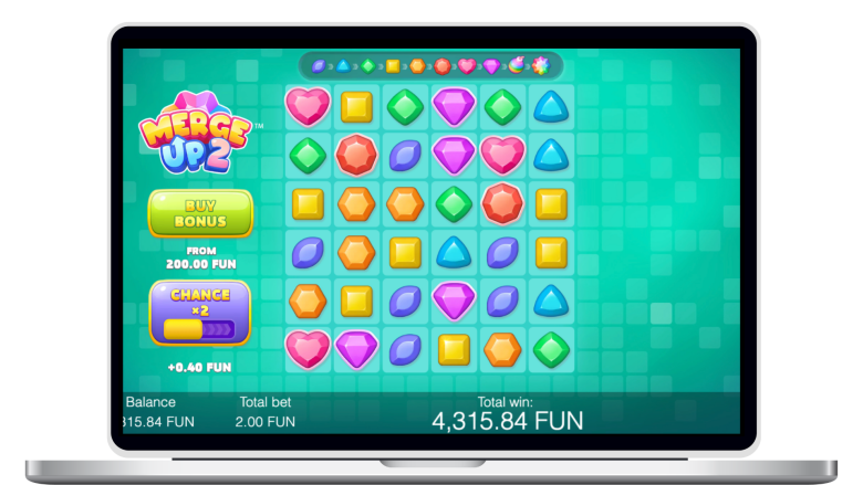 Merge Up 2 Balance in the End