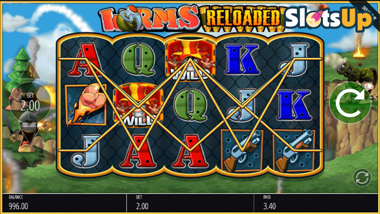 worms reloaded slot
