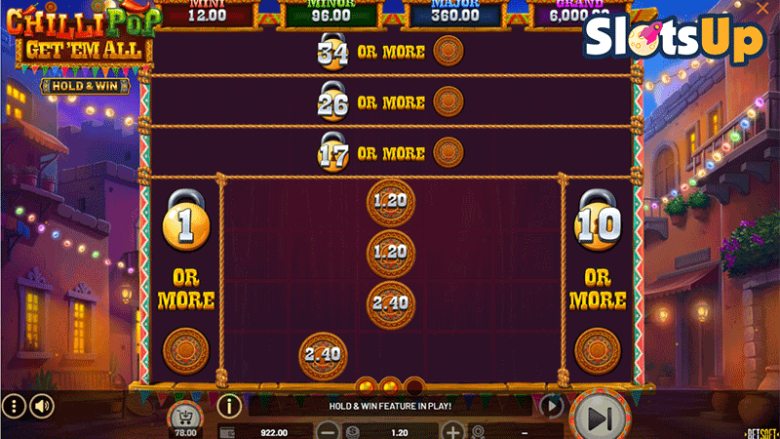 ChilliPop: Get em All - Hold & Win