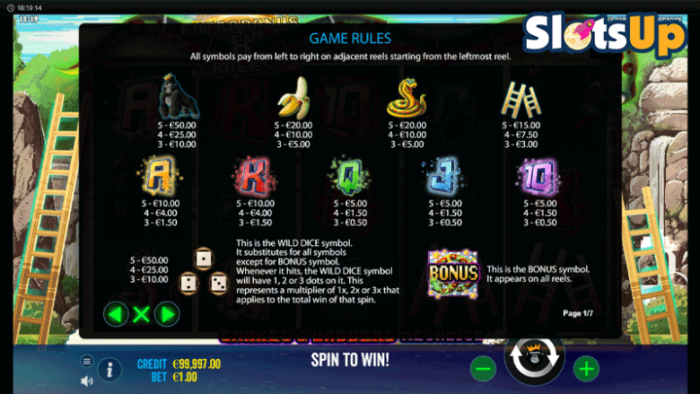 Snakes and Ladders Megadice