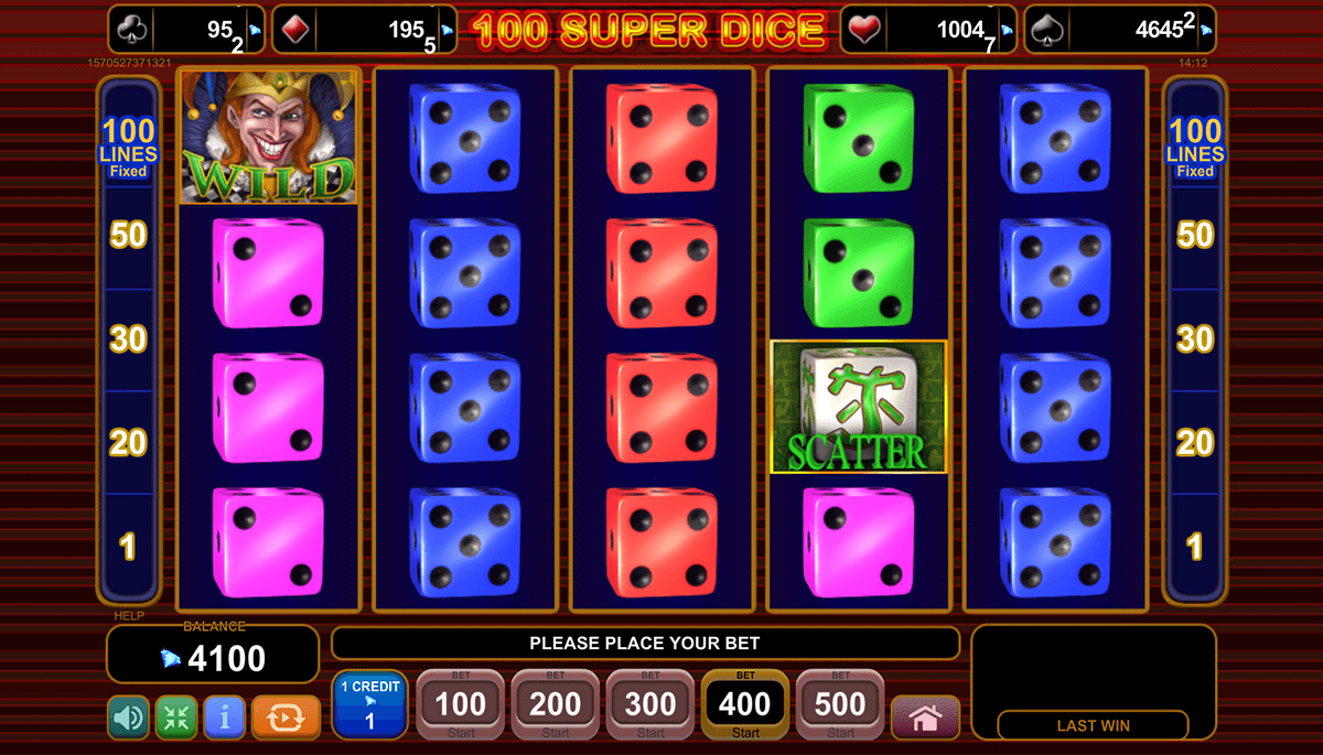 100 dice slot machine online egt double reviews