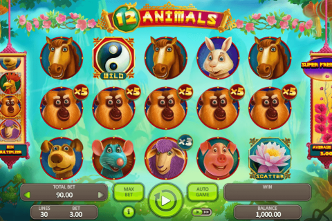 12 ANIMALS BOOONGO CASINO SLOTS