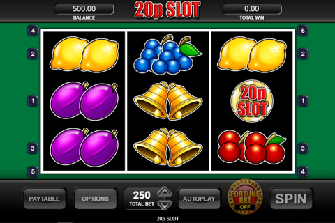20P SLOT INSPIRED GAMING CASINO SLOTS