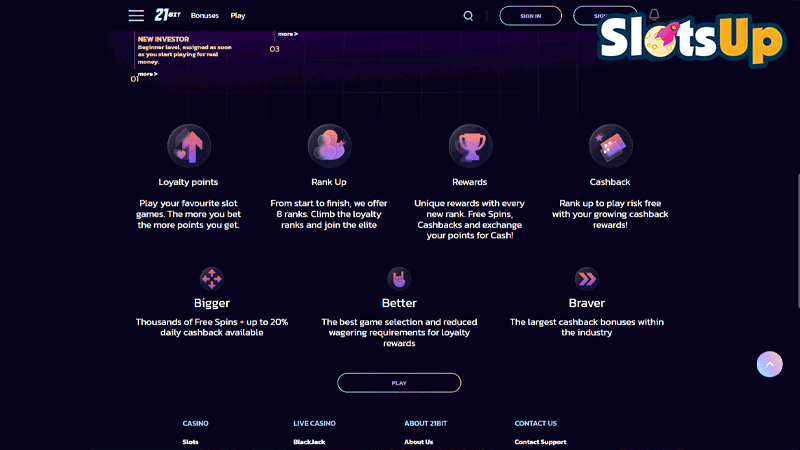 21bit casino loyalty program loyalty Program At 21 Bit Casino