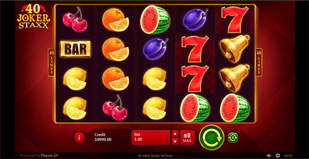 40 Joker Staxx Slot Machine 40 Joker Staxx Slot Machine