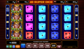 40 Super Dice Egt Casino Slots 