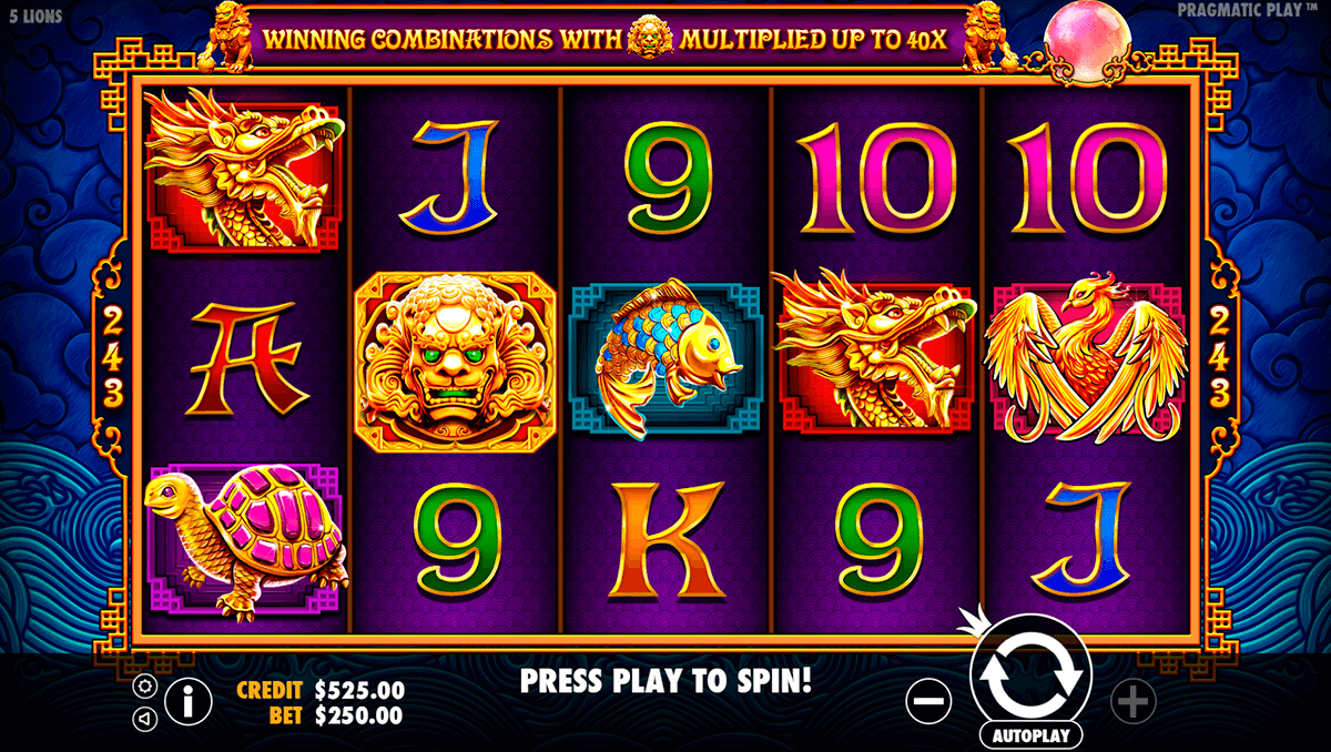 5 Lions Slot Machine Online ᐈ Pragmatic Play Casino Slots