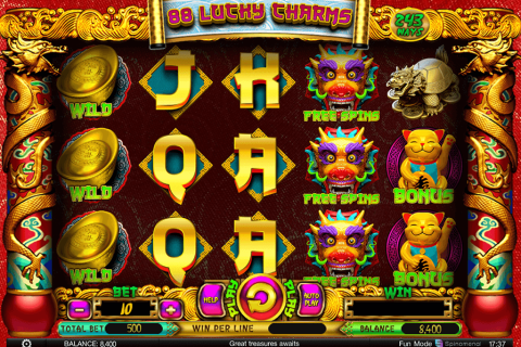 88 LUCKY CHARMS SPINOMENAL CASINO SLOTS