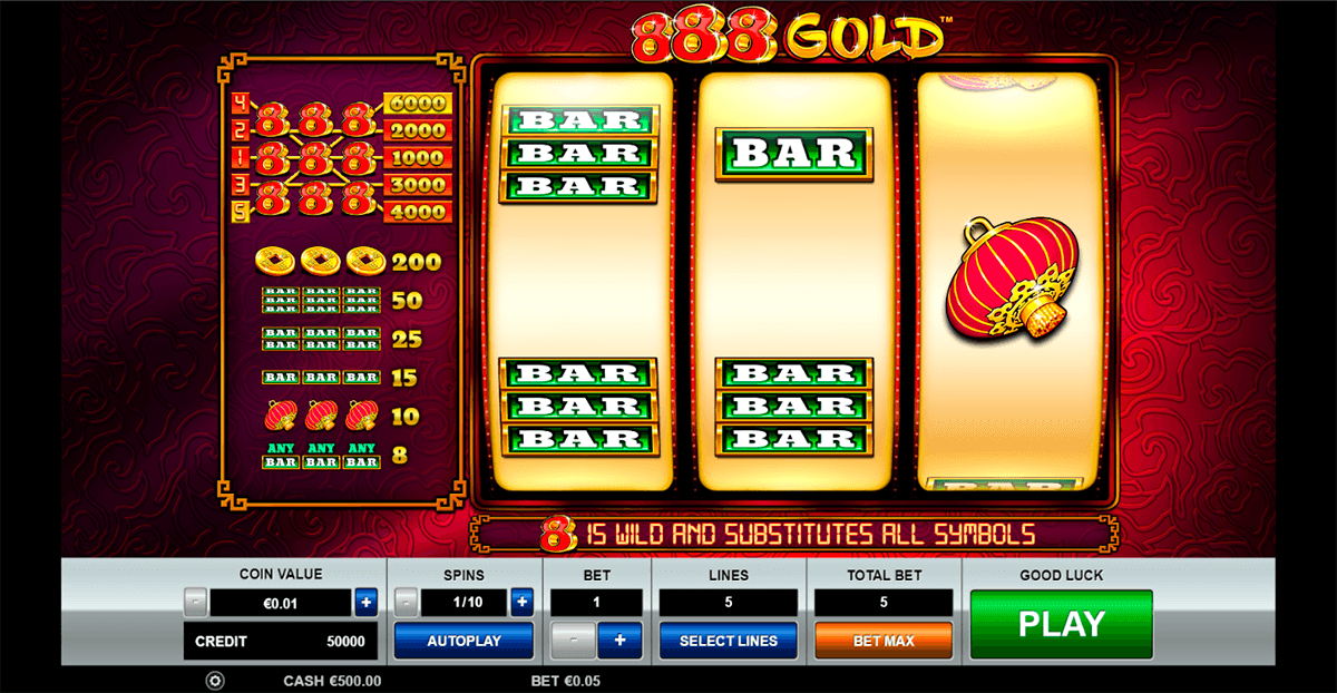 888 gold slot