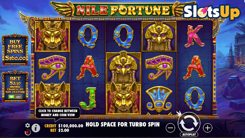 Jugabilidad de Nile Fortune