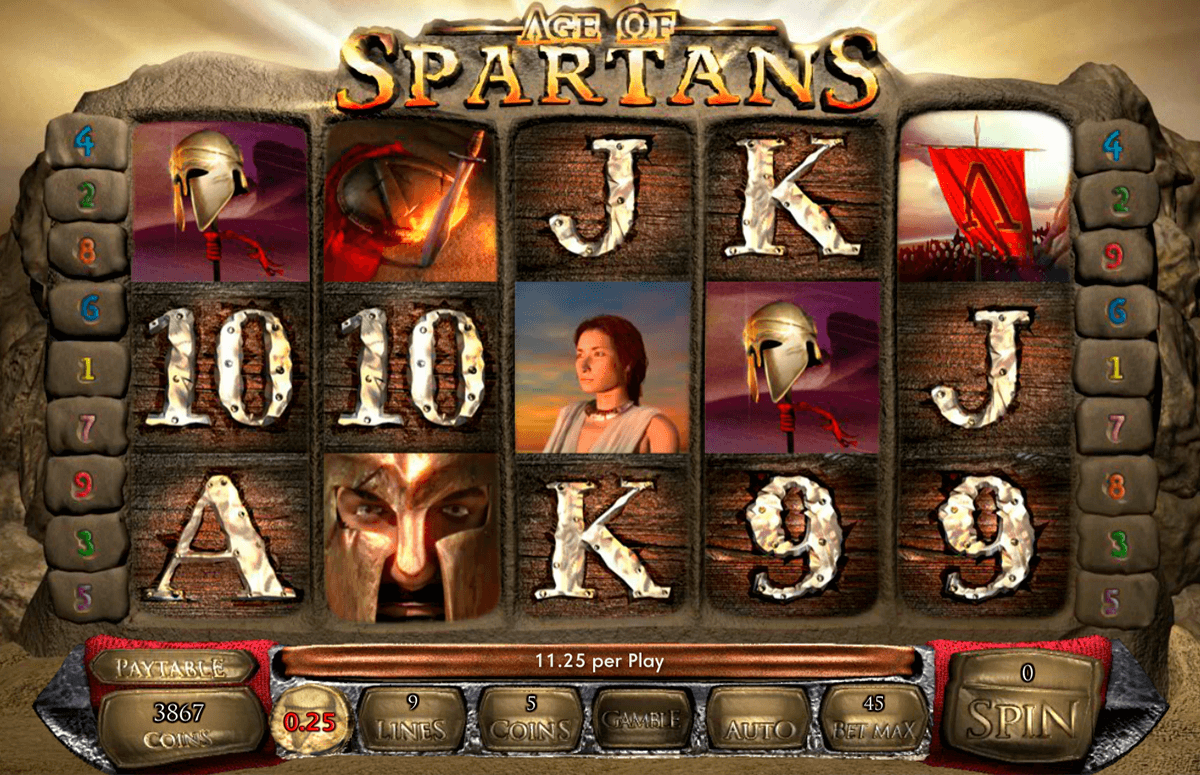 Age Of Spartans Slot Machine Age Of Spartans Slot Machine