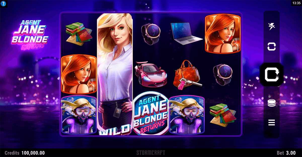 agent jane blonde returns microgaming casino slots 
