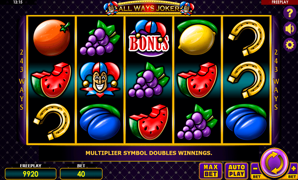 allways joker online slot spielen