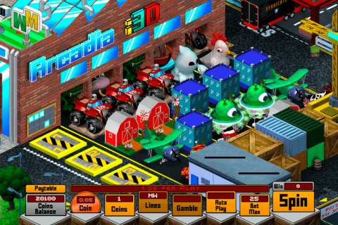 ARCADIA I3D GENII CASINO SLOTS