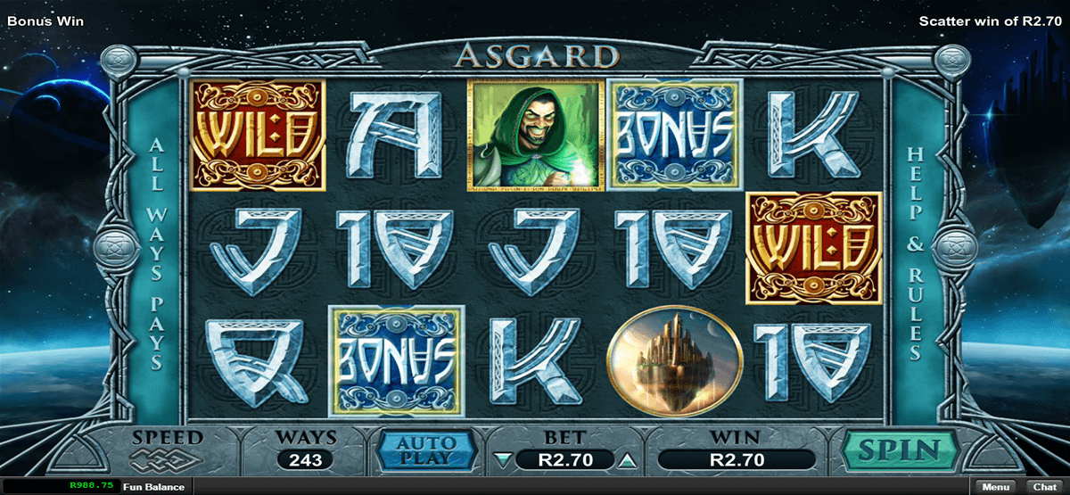 Asgard's Thunder Online Casino Slot Game slot machines online asgards thunder