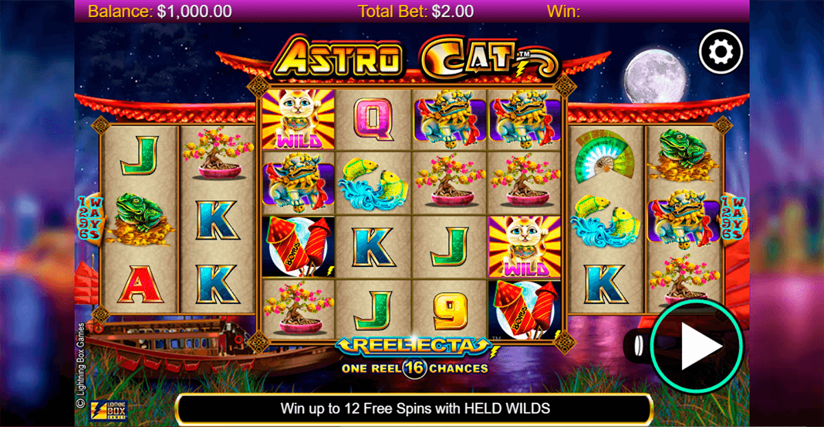 Astro cat lightning box casino slots online