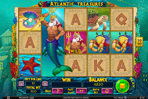 ATLANTIC TREASURES SPINOMENAL CASINO SLOTS
