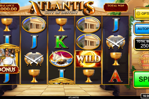 ATLANTIS INSPIRED GAMING CASINO SLOTS