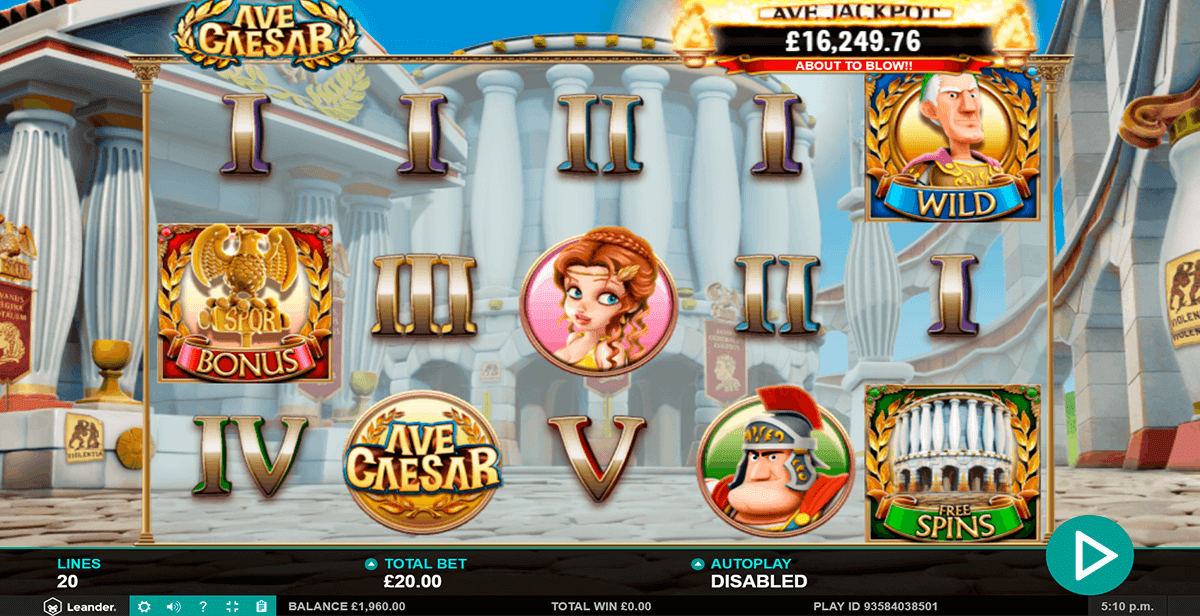 Ave Caesar Slots Machine