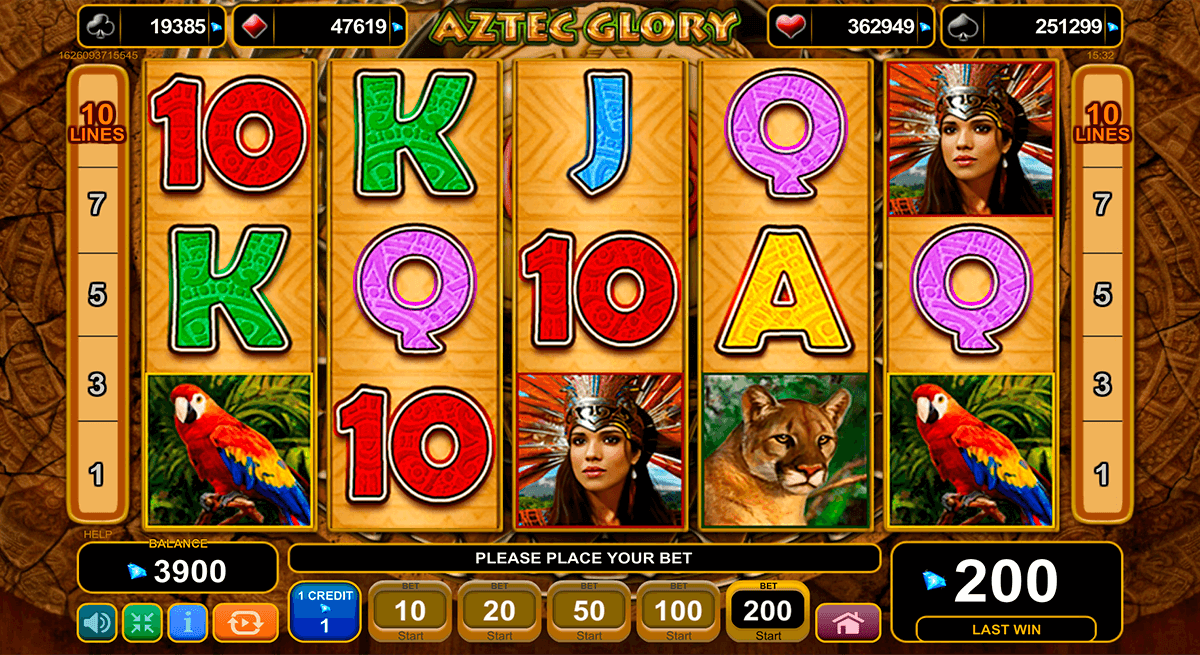 Aztec Glory Slot Machine Online ᐈ Casino Slots