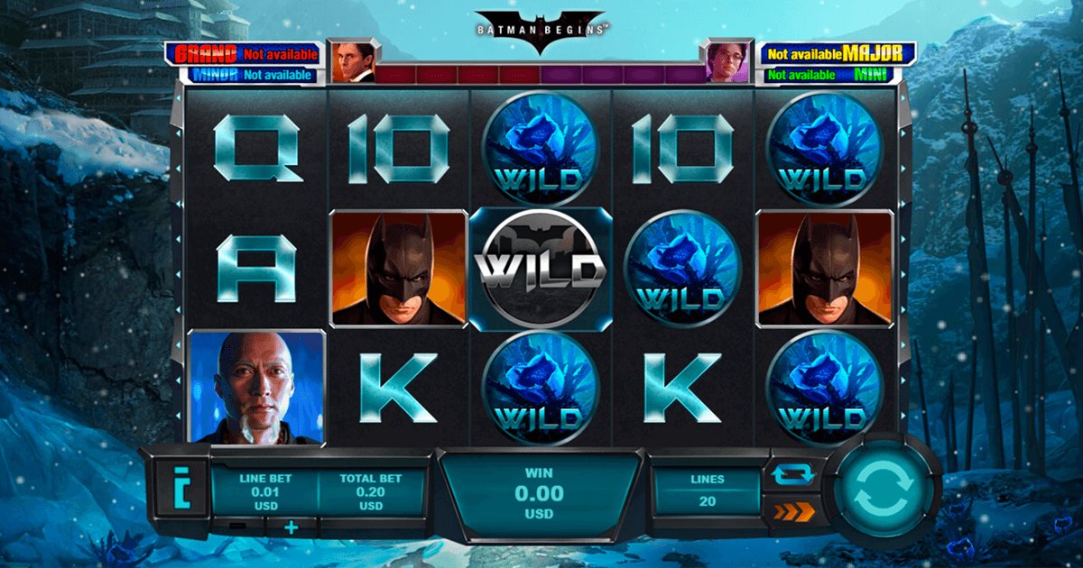 Play Batman Slot Online Play Batman Slot Online