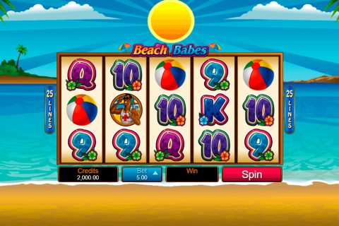 Beach Babes Microgaming Casino Slots 