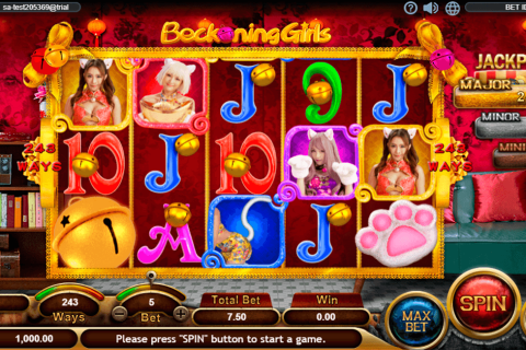 Beckoning Girls Sa Gaming Casino Slots